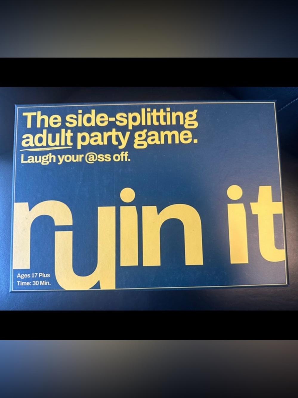 Ruin It Adult Party Game